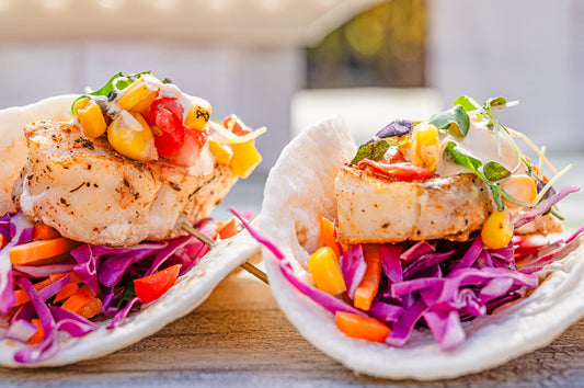 Spiced Cod Street Taco