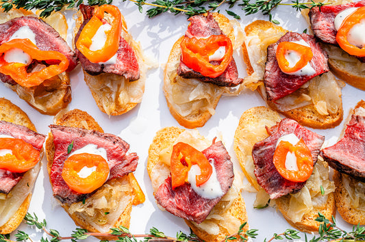 Wagyu Beef Crostini