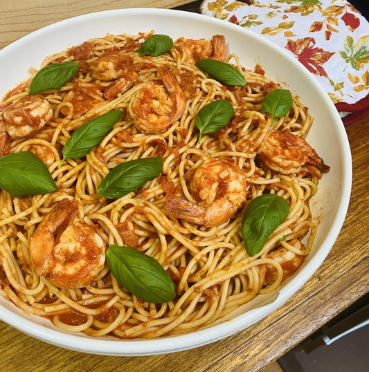 Chili Shrimp Pasta