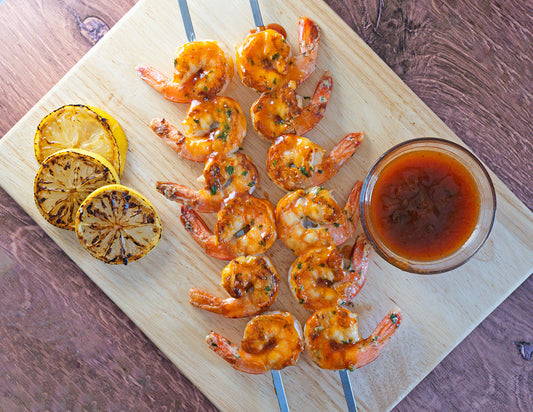 Air Fried Shrimp with Kung Pao Sauce