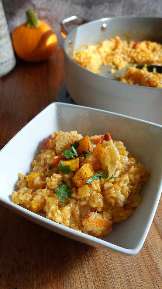 Lobster and Pumpkin Risotto