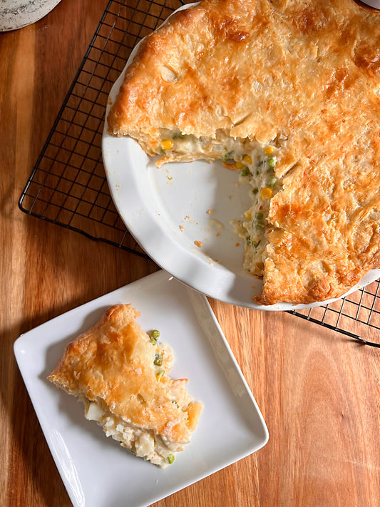 New England Clam Chowder Pot Pie