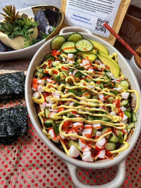 Spicy Tuna Sushi Bake