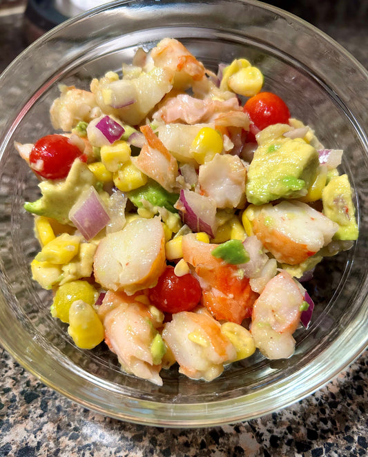 Chopped Shrimp Salad
