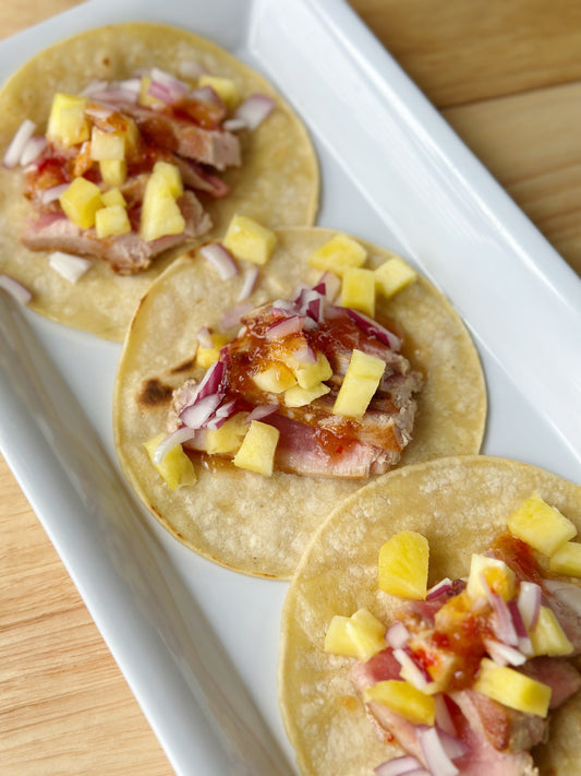Seared Tuna Tacos