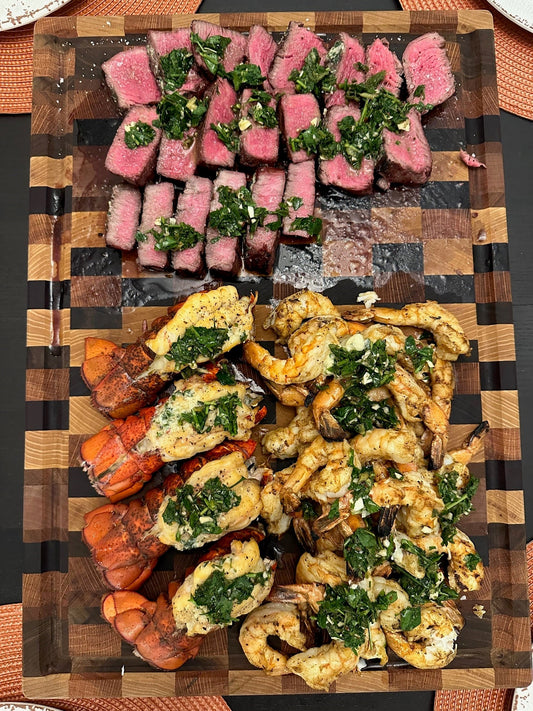 Smoked Surf and Turf