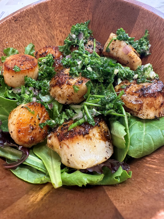 Chimichurri Dry Day Boat Sea Scallops