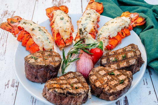 Filet Mignon and Lobster Tail Combo