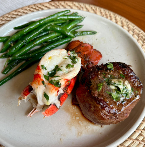 Filet Mignon and Lobster Tail