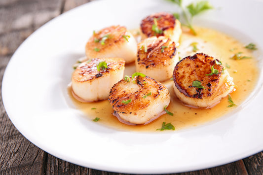 Lemon Caper Scallops