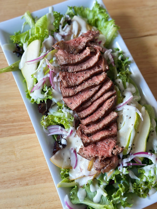 Steak Salad with Blue Cheese