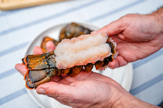 Preparing a Lobster Tail