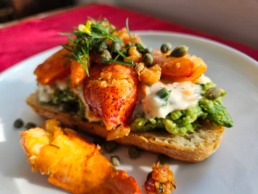 Lobster Avocado Toast