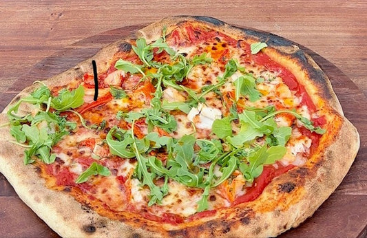 Spicy Lobster Wood Fired Pizza