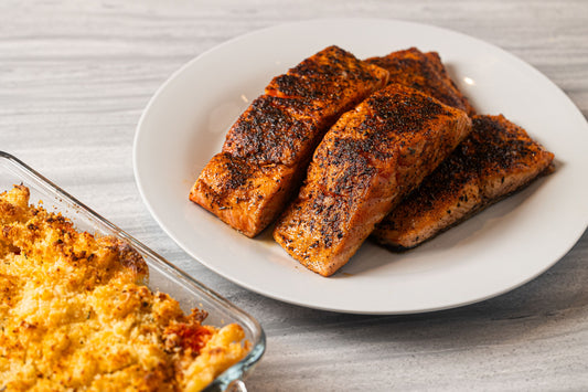 Cajun Spiced Salmon Combo