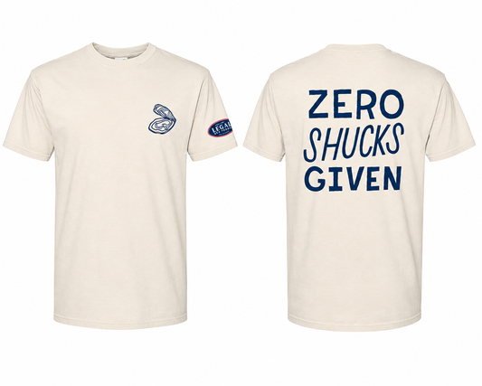 Zero Shucks White Shirt