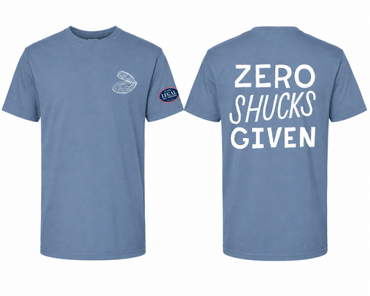 Zero Shucks Blue Shirt