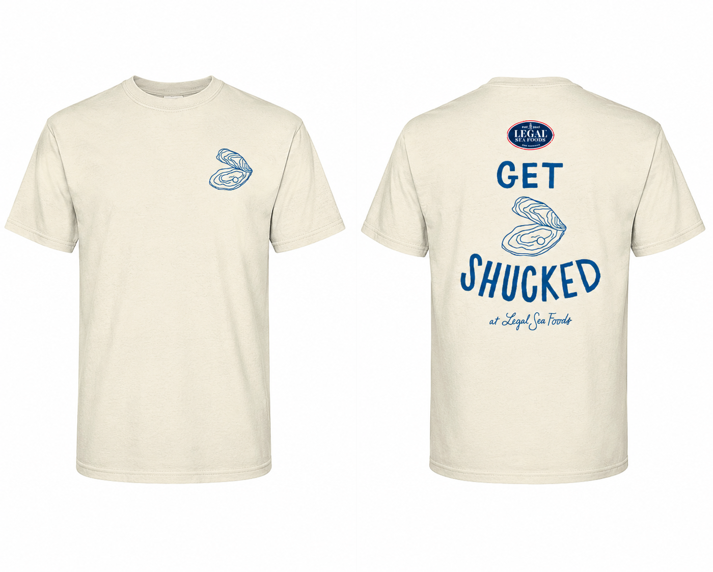 Get Shucked White Shirt