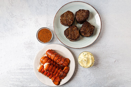 Filet Mignon and Lobster Tail Combo