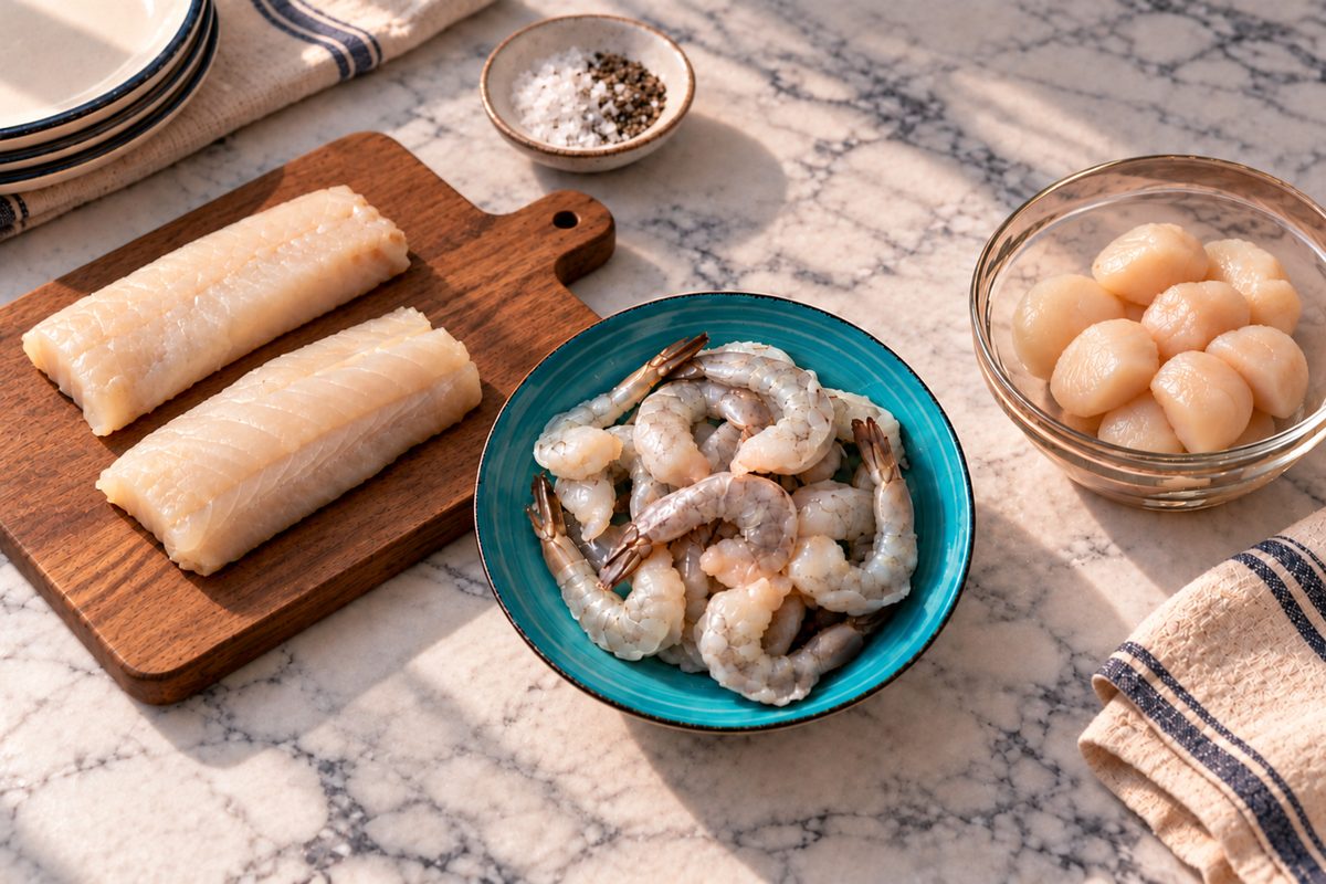 New England Holiday Seafood Trio