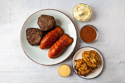 Steak, Lobster and Crab Combo