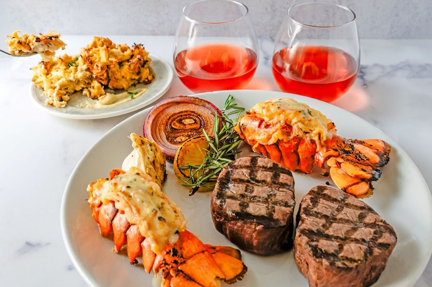 Steak, Lobster and Crab Combo